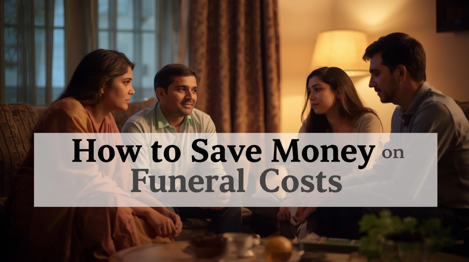 Family planning a dignified funeral on a budget at home