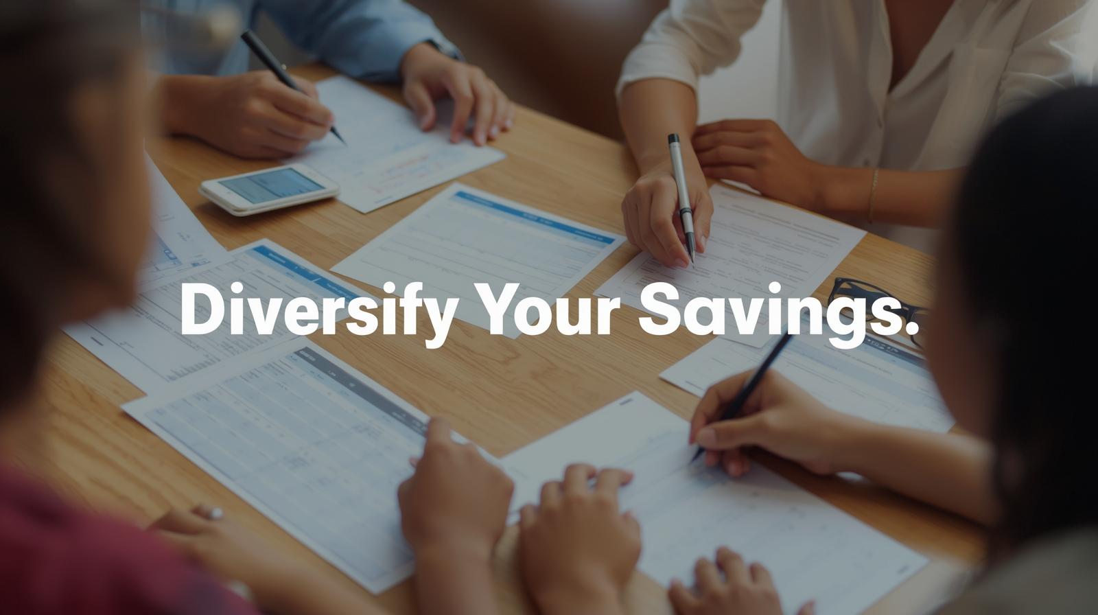 Family planning finances with separate savings accounts – diversify your savings